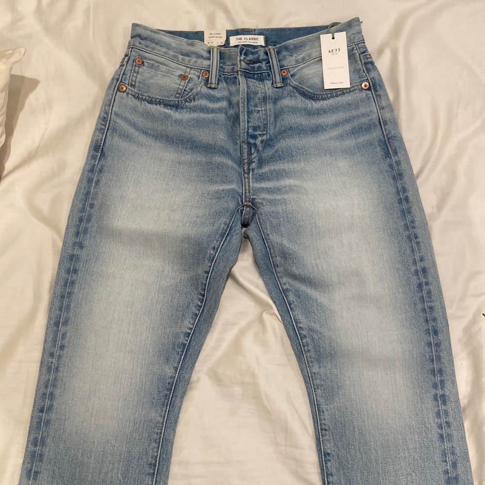The Classic Japanese Selvedge Jeans from American Eagle AE77 New York!!